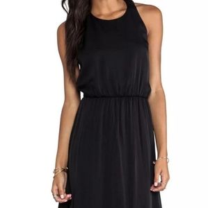 Alice+Olivia Kalista T-back Silk Dress Size 4